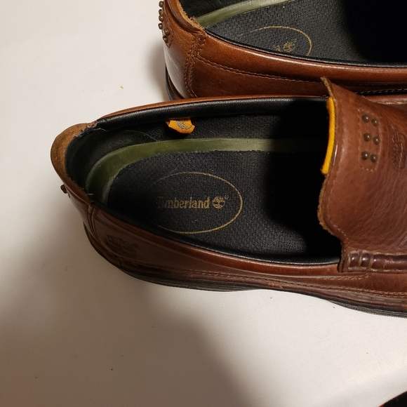 Timberland Men's Loafers Brown 8.5 Leather - Picture 3 of 11
